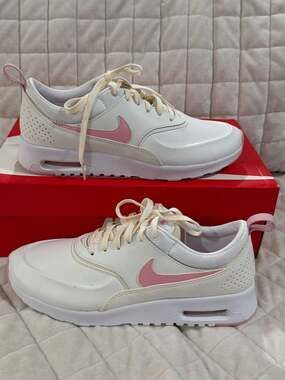 Nike Women's Air Max Thea Premium White Pearl Pink FJ4576-100